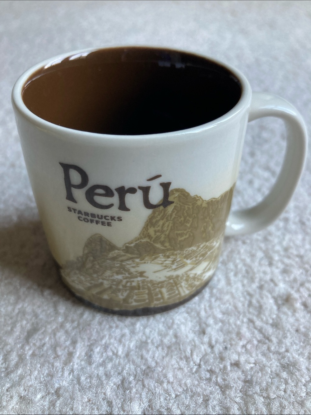 Starbucks Peru 3 oz cup